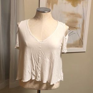 Free people open shoulder top